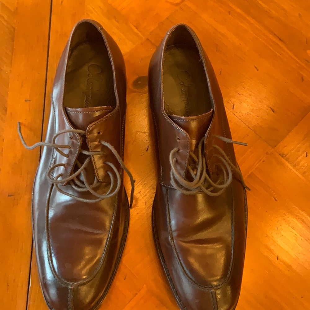 Dark brown Cole Haan oxfords. Size 10 1/2